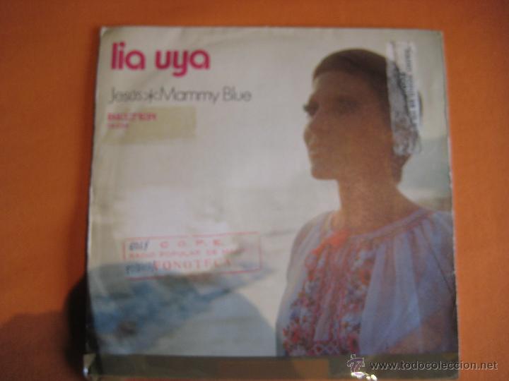 Vinyl records: LIA UYA Sg BELTER 1971 jesus/ mammy blue