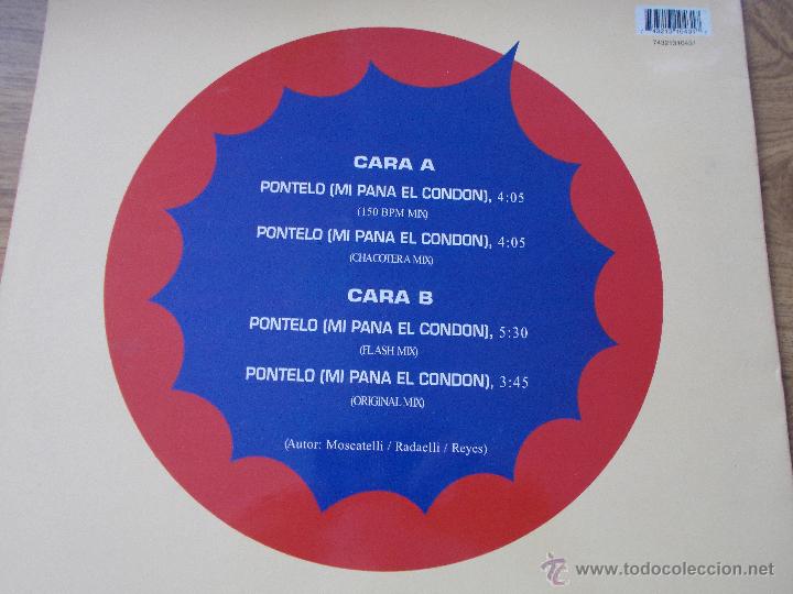 Discos de vinilo: MACHITO PONCE. PONTELO. MAXI 12 - Foto 3