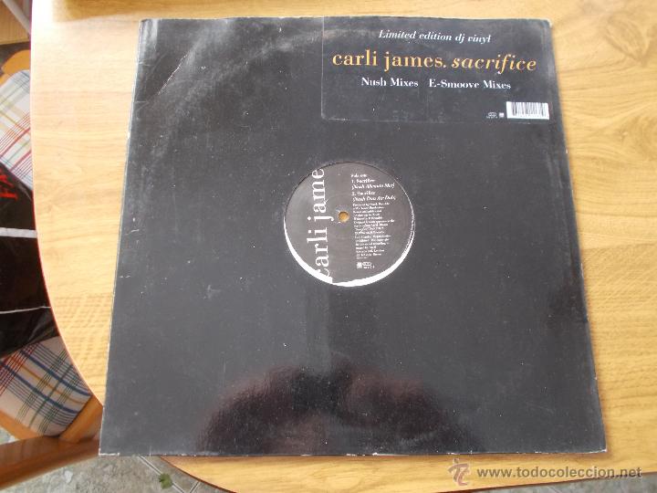 Discos de vinilo: CARLI JAMES SACRIFICE MAXI 12 - Foto 1