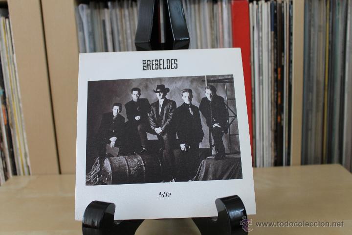Disques de vinyle: LOS REBELDES SG M&Iacute;A 80'S PROMO