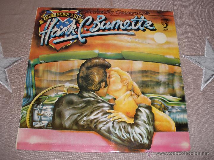 Discos de vinilo: HANK C. BURNETTE - ROCKABILLY GASSEROONIE - Foto 1