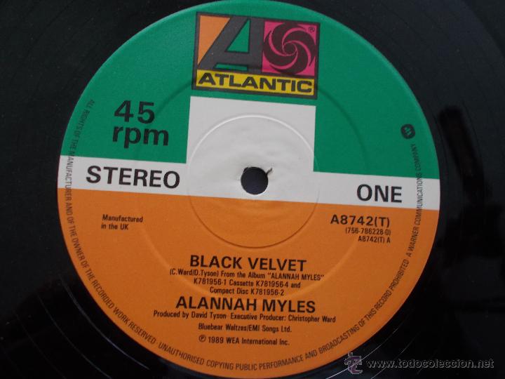 Discos de vinilo: ALANNAH MYLES BLACK VELVET - Foto 2