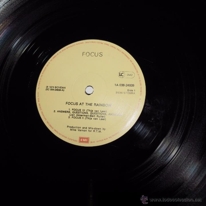 Discos de vinilo: focus - at the rainbow - Foto 3