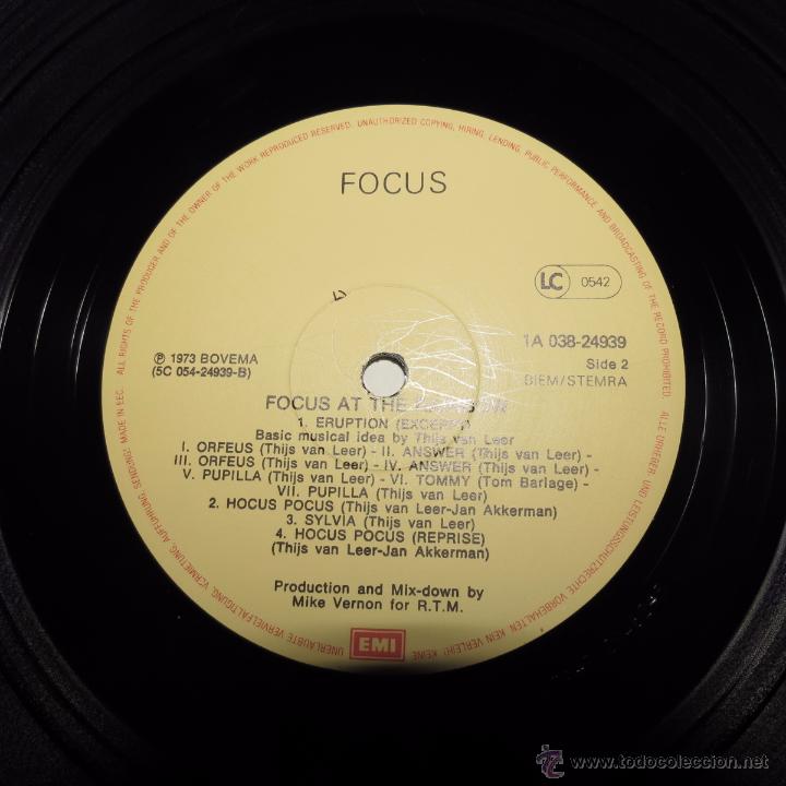 Discos de vinilo: focus - at the rainbow - Foto 4