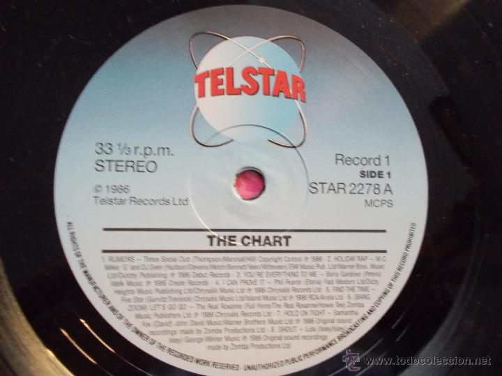 Discos de vinilo: THE CHART . HIT AFTER HIT AFTER HIT. - Foto 2