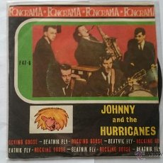 Discos de vinilo: JOHNNY AND THE HURRICANES - ROCKING GOOSE / BEATNIK FLY (PROMO 1963)