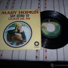 Discos de vinilo: MARY HOPKIN SAN REMO 69. Lote 54881125