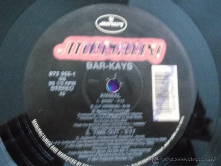Discos de vinilo: BAR-KAYS. ANIMAL  MAXI 12 - Foto 2