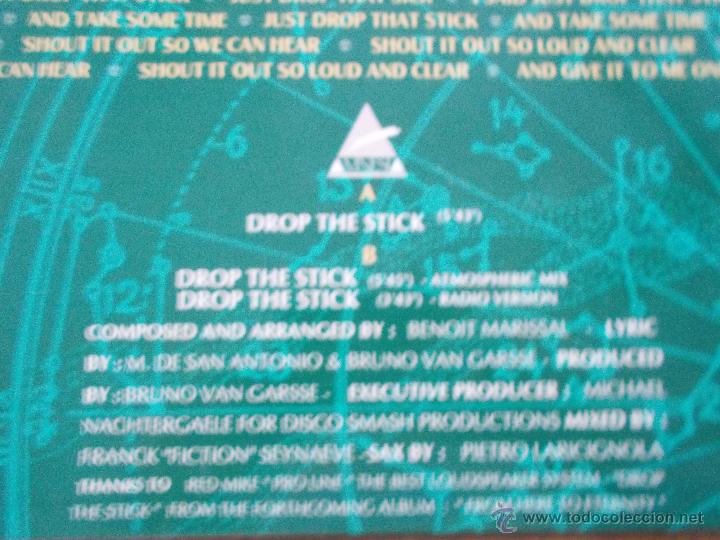 Discos de vinilo: AMNESIA. DROP THE STICK MAXI 12 - Foto 3