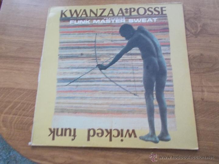 Discos de vinilo: kwanzaa posse MAXI 12 - Foto 1