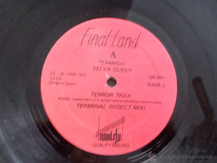 Discos de vinilo: FINAL LAND MAXI 12 - Foto 2