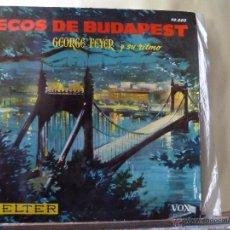 Discos de vinilo: GEORGE FEYER Y SU RITMO -ECOS DE BUCAREST-25CM. Lote 54891995