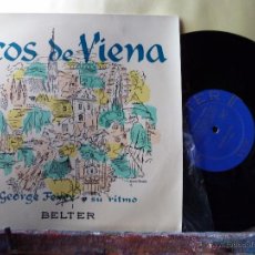 Discos de vinilo: GEORGE FEYER Y SU RITMO -ECOS DE VIENA -25CM TEXTO DE SEBASTIAN GASCH. Lote 54892500