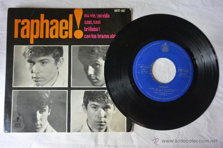 Discos de vinilo: SINGLE RAPHAEL MA VIE - Foto 1