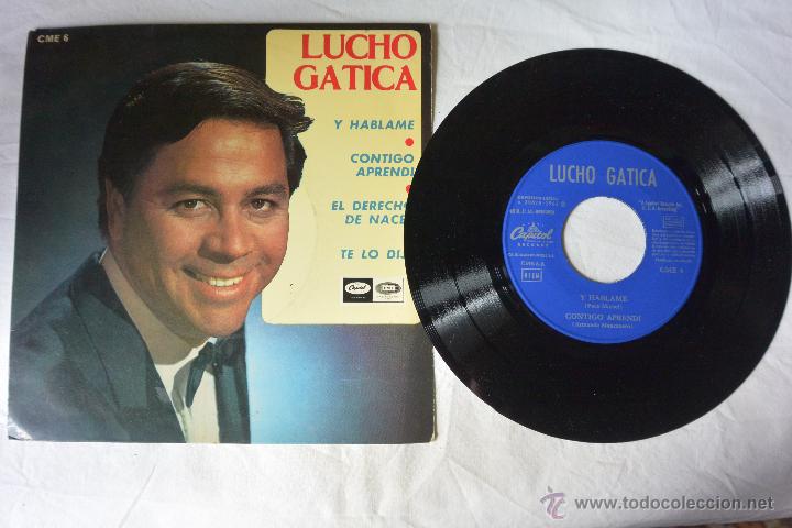 Disques de vinyle: SINGLE LUCHO GATICA Y HABLAME