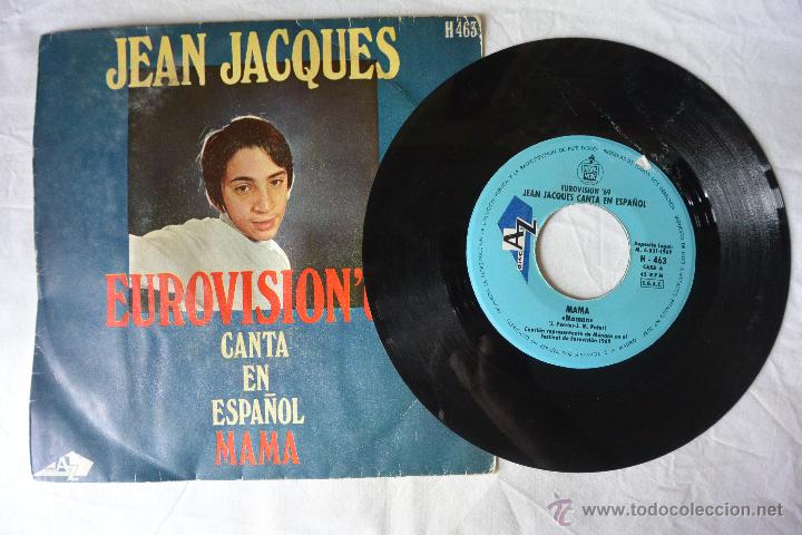 Discos de vinilo: SINGLE JEAN JACQUES EUROVISION 69 - Foto 1