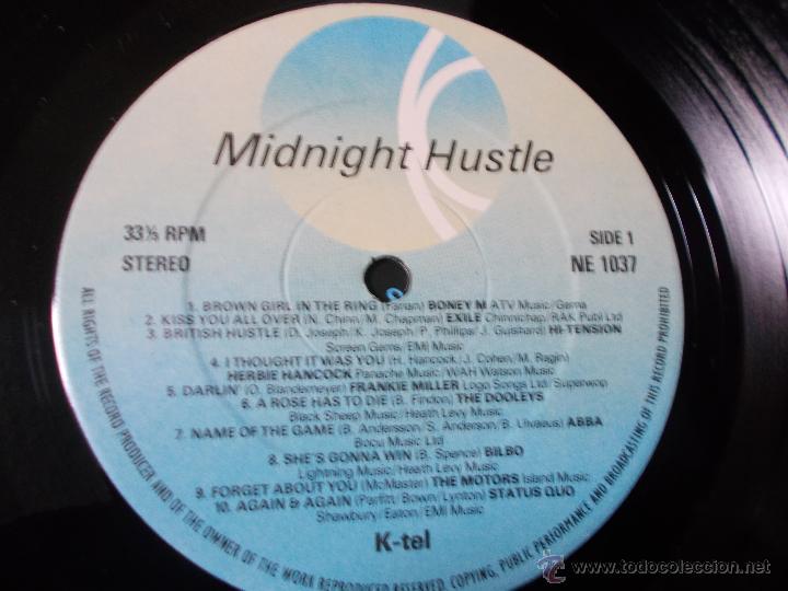 Discos de vinilo: MIDNIGHT  HUSTLE - Foto 2