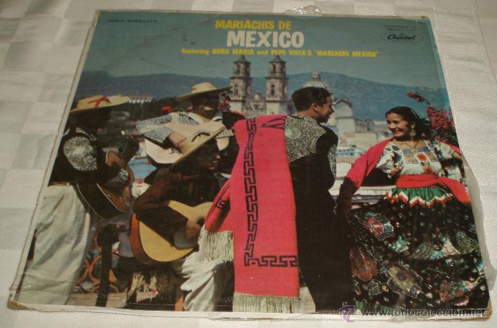 Discos de vinilo: LP Mariachis de Mexico capitol records - Foto 1