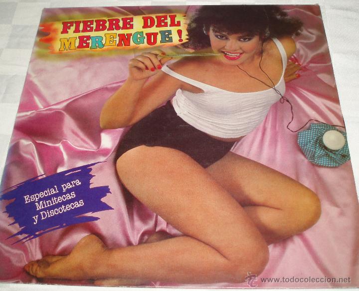 Vinyl records: lp fiebre del merengue 1991
