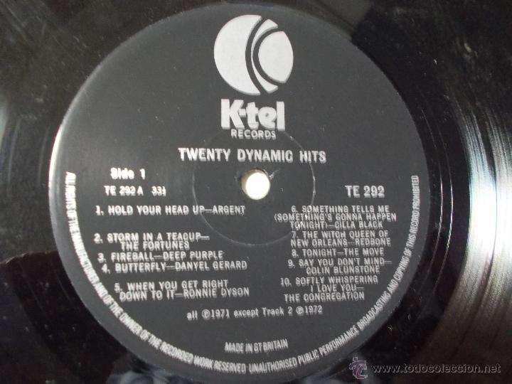 Discos de vinilo: 20 DYNAMIC HITS - Foto 2