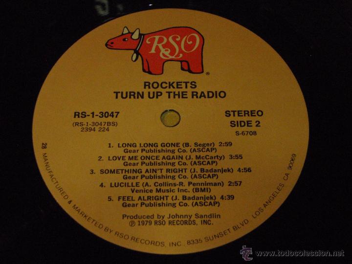Discos de vinilo: Rockets &lrm;&ndash; Rockets USA,1979 RSO - Foto 5