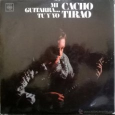 Discos de vinilo: CACHO TIRAO. MI GUITARRA, TU Y YO. MASTERWORKS, ARGENTINA LP