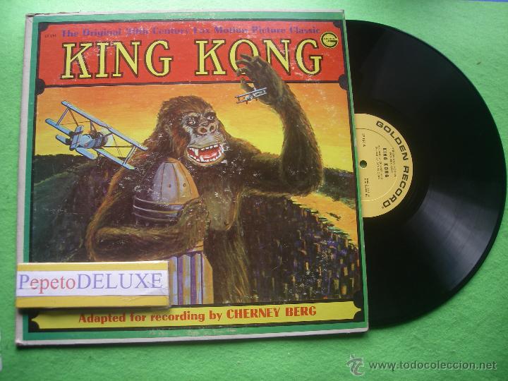 Discos de vinilo: BSO - CHERNEY BERG KING KONG LP USA PDELUXE - Foto 1 - 54914721
