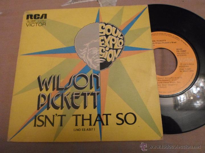 Discos de vinilo: WILSON PICKETT. ISNT THAT SO - Foto 1
