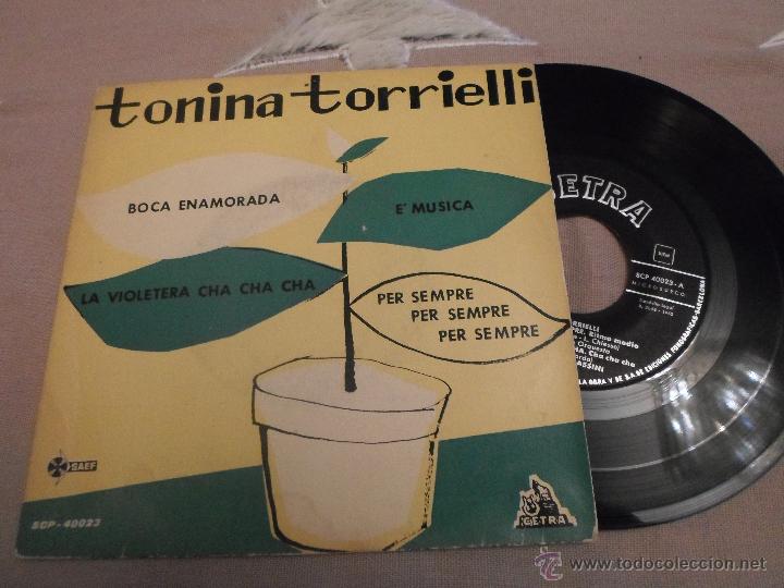 Discos de vinilo: TONINA TORRIELLI - BOCA ENAMORADA - Foto 1