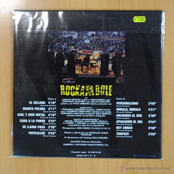 Discos de vinilo: EL VILLANO - ROCKAMBOLE - LP - Foto 2