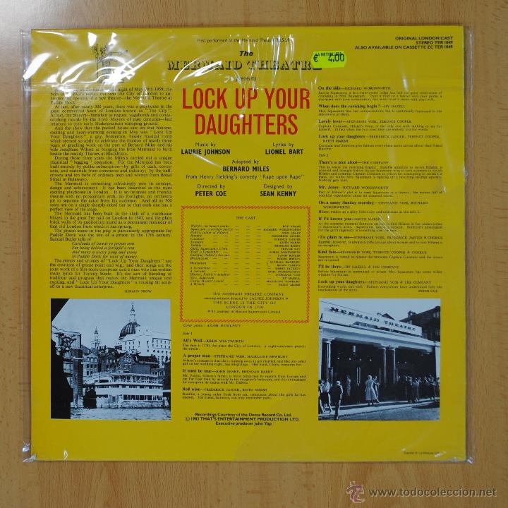 Discos de vinilo: LAURIE JOHNSON - LOCK UP YOUR DAUGHTERS - BSO - LP - Foto 2