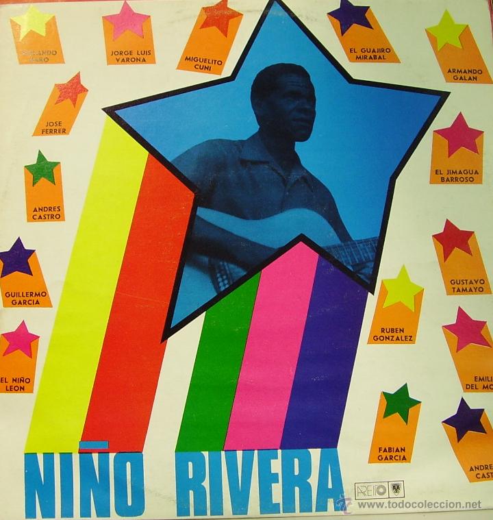 Disques de vinyle: NI&Ntilde;O RIVERA Y SU CONJUNTO-MISMO TITULO LP VINILO (CUBA)