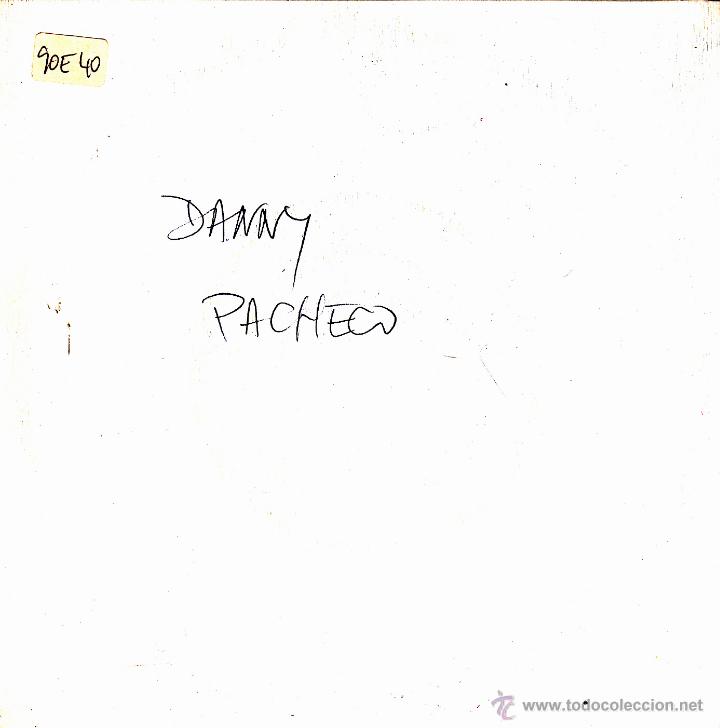 Disques de vinyle: DANNY PACHECO-ME QUIEREN MAL + SI A LA NOCHE TE VAS SINGLE VINILO 1990 PROMOCIONAL SPAIN