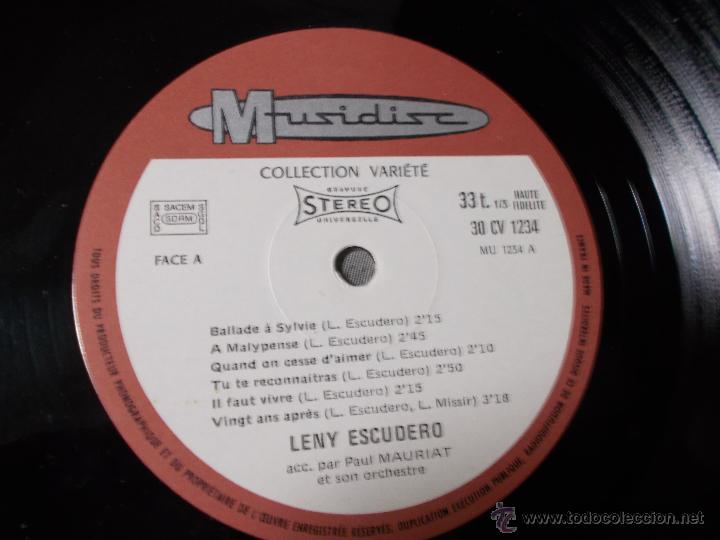 Discos de vinilo: LENY ESCUDERO - Foto 2