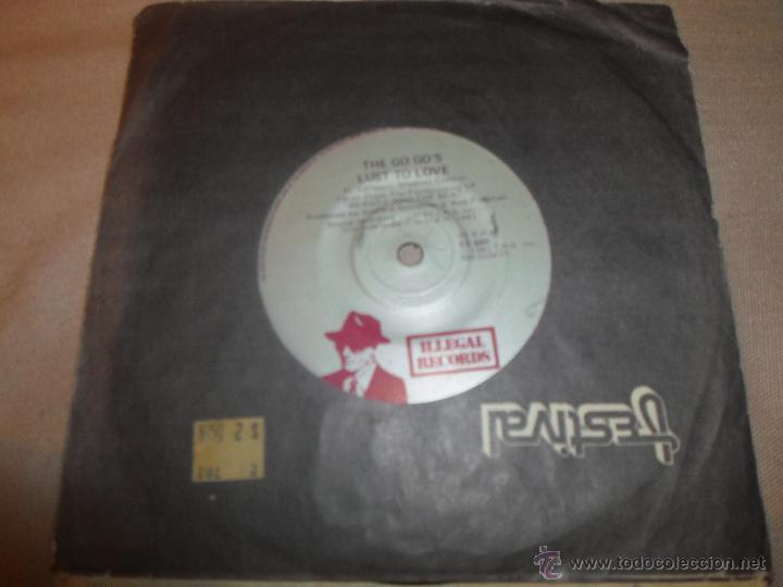 Discos de vinilo: THE GO GOS OUR LIPS ARE SEALED - Foto 2