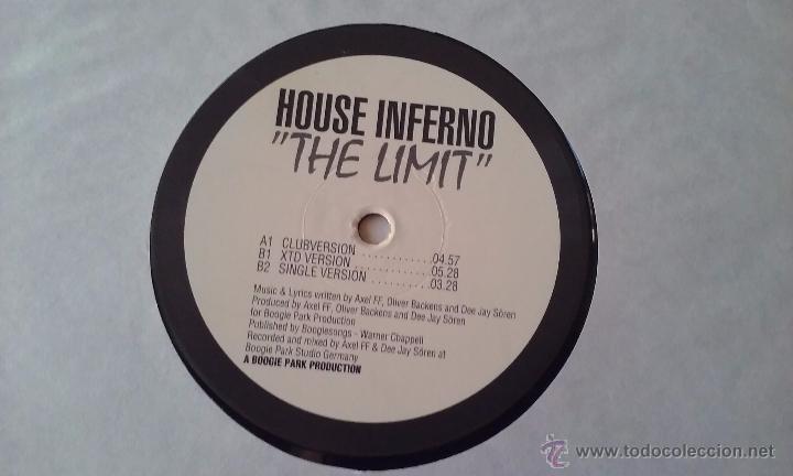 Discos de vinilo: House Inferno - The Limit - 1998 - Foto 1