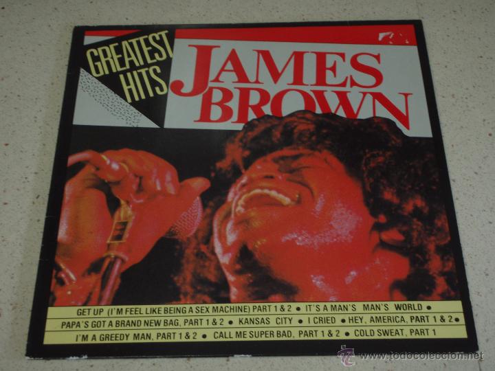 Discos de vinilo: James Brown &lrm;&ndash; Greatest Hits Italy Curcio - Foto 1