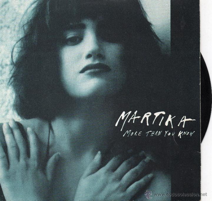 Discos de vinilo: MARTIKA - MORE THAN YOU KNOW - SINGLE - COMO NUEVO - Foto 1