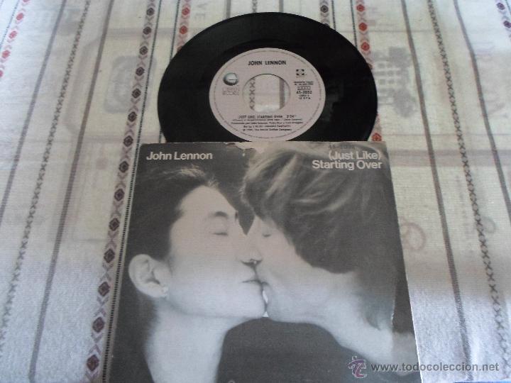 Discos de vinilo: JHON LENNON & YOKO ONO-STARTING OVER - Foto 1