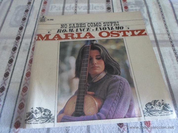 Discos de vinilo: MARIA OSTIZ ROMANCE ANONIMO - Foto 2
