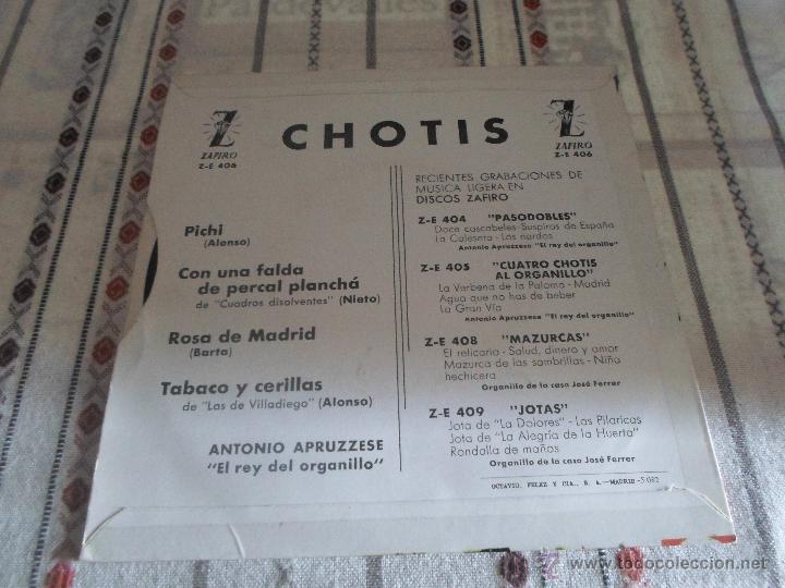 Discos de vinilo: ANTONIO APRUZZESE EL REY DEL ORGANILLO - Foto 2