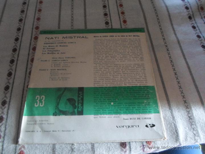 Discos de vinilo: NATI MISTRAL VERGARA - Foto 2