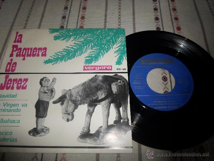 Discos de vinilo: LA PAQUERA DE JEREZ - Foto 1