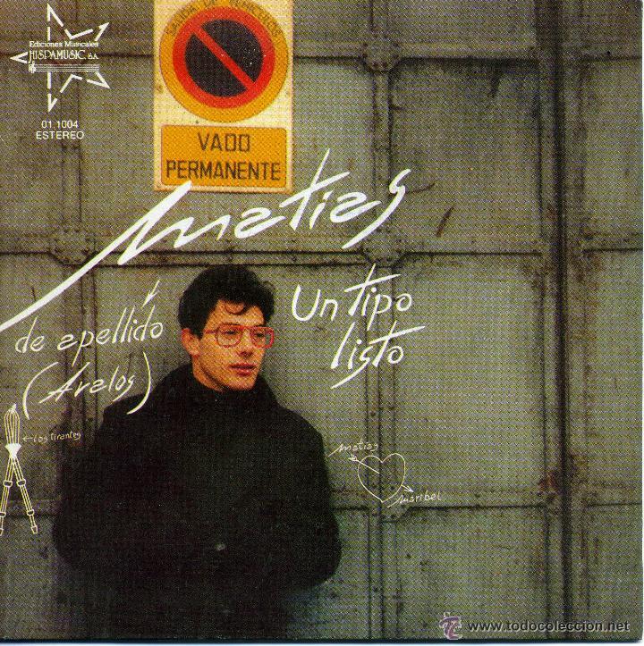 Discos de vinilo: MATIAS AVALOS.- UN TIPO LISTO - Foto 1