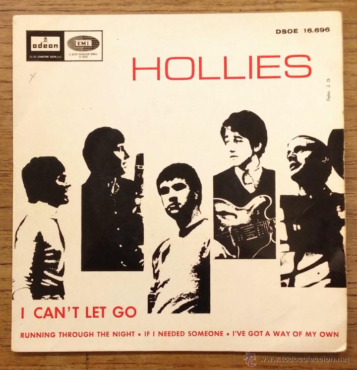 Discos de vinilo: HOLLIES -I CANT LET GO  EP - Foto 1