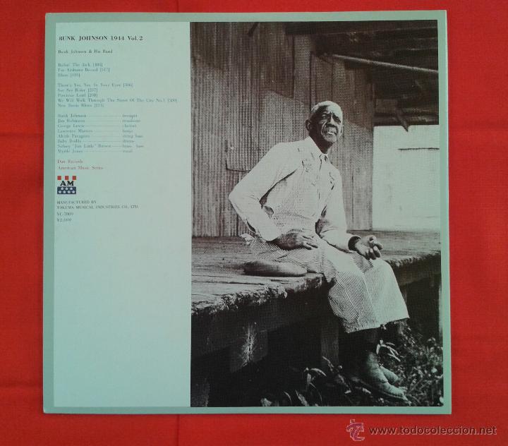 Discos de vinilo: Bunk Johnson - 1944 (LP) - Jazz, Swing - - Foto 2