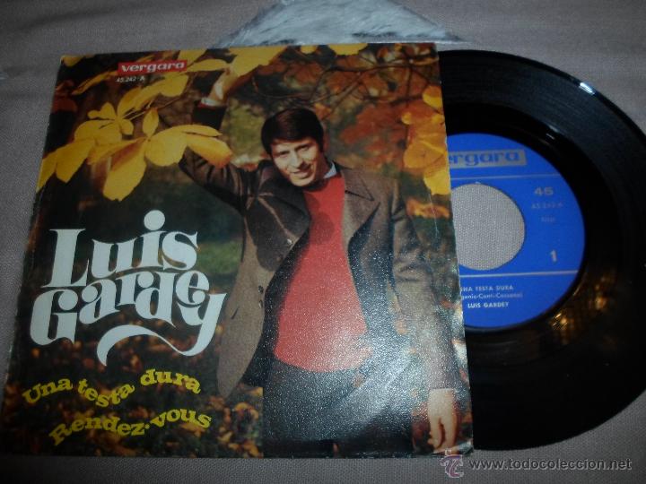 Discos de vinilo: LUIS GARDEY UNA TESTA DURA - Foto 1
