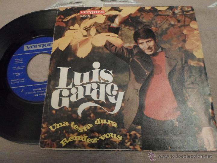 Discos de vinilo: LUIS GARDEY UNA TESTA DURA - Foto 2
