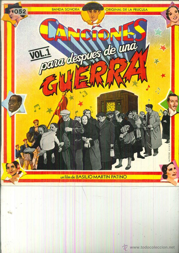 Discos de vinilo: CANCIONES PARA DESPU&Eacute;S DE UNA GUERRA. - Foto 1