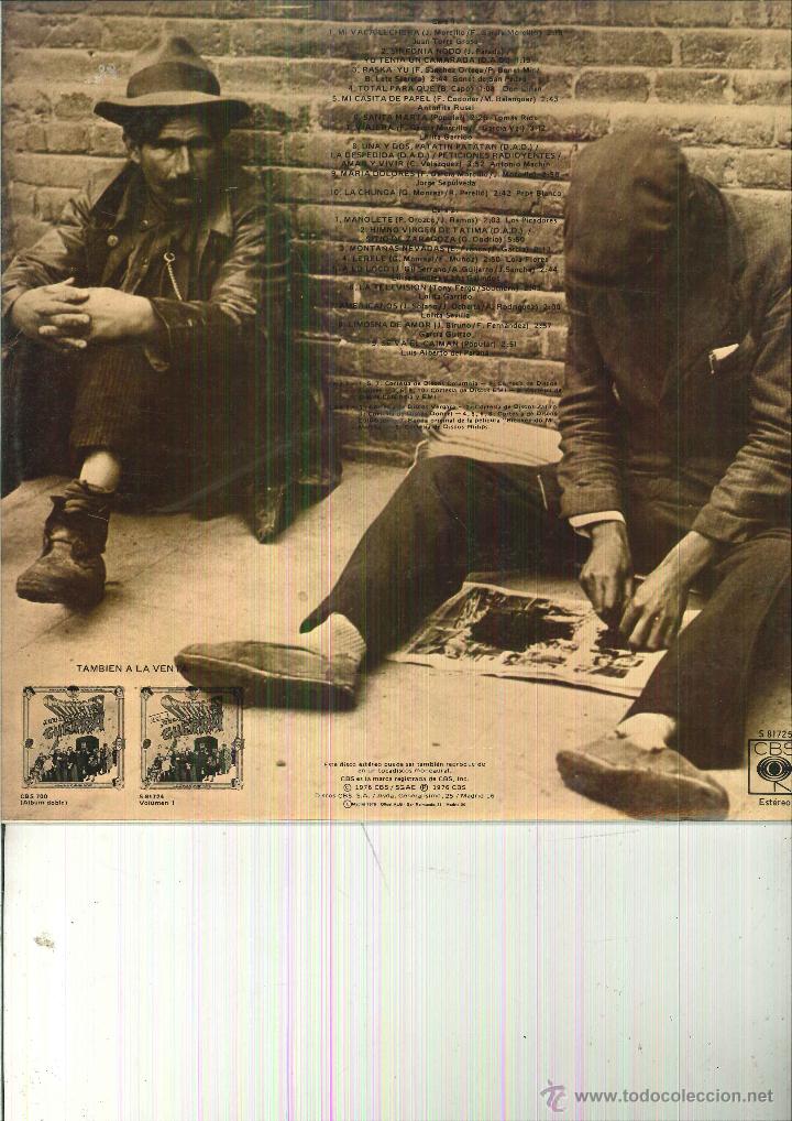 Discos de vinilo: CANCIONES PARA DESPU&Eacute;S DE UNA GUERRA. - Foto 4